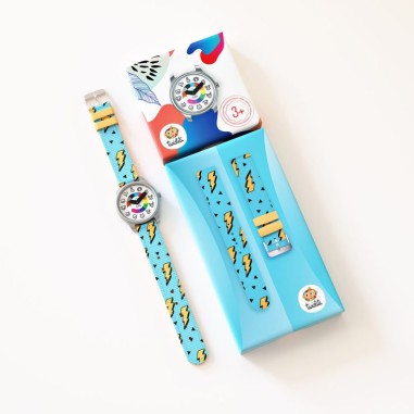 Montre animals Thunderstorm - : La montre pédagogique qui apprend l'heure à vos enfants - Twistiti