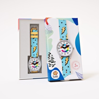 Montre animals Thunderstorm - : La montre pédagogique qui apprend l'heure à vos enfants - Twistiti