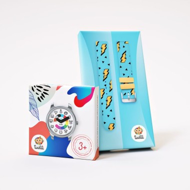 Montre animals Thunderstorm - : La montre pédagogique qui apprend l'heure à vos enfants - Twistiti