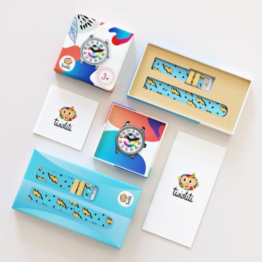 Montre animals Thunderstorm - : La montre pédagogique qui apprend l'heure à vos enfants - Twistiti