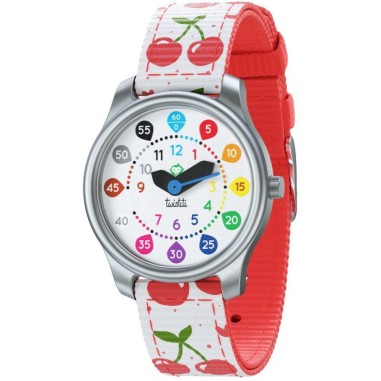 Montre Nombres Cerise - Twistiti 