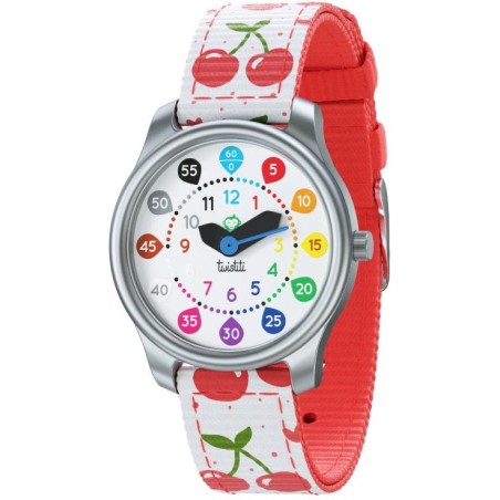 Montre Nombres Cerise - : La montre pédagogique qui apprend l'heure à vos enfants - Twistiti
