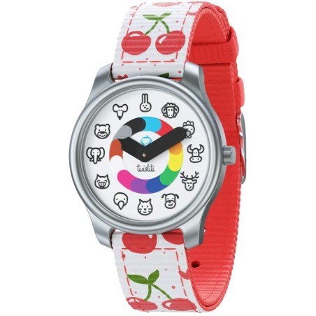 Montre Animaux Cerise : La montre pédagogique qui apprend l'heure à vos enfants - Twistiti