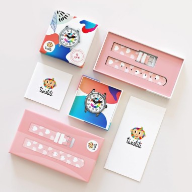 Animaux Coeurs - : La montre pédagogique qui apprend l'heure à vos enfants - Twistiti