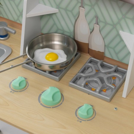 Cuisine enfant en bois et buanderie Whisk & Wash - Kidkraft