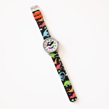 Animaux Dino - : La montre pédagogique qui apprend l'heure à vos enfants - Twistiti