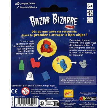 Bazar Bizarre - Mini - Jeux de société - Gigamic