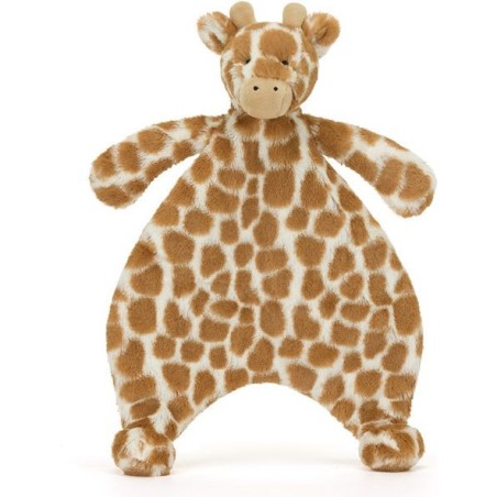 Jellycat Doudou plat Bashful Girafe Comforter