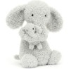 Peluche Huddles Grey Elephant - Jellycat