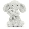 Peluche Huddles Grey Elephant - Jellycat