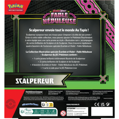 EV65: Pokemon Coffret Illustration Scalpereur - Jeux de cartes - Pokémon