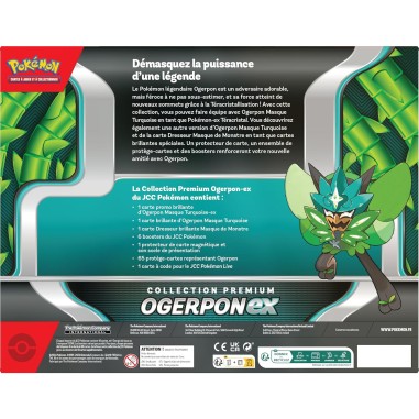 : coffret Collection Premium Ogerpon - Pokémon