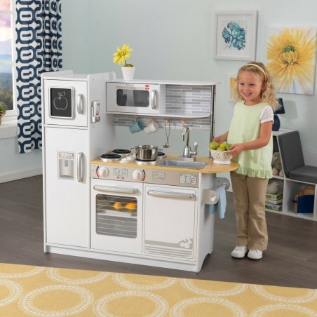 Cuisine enfant en bois Uptown White - KidKraft