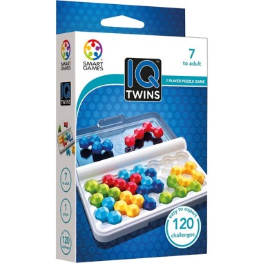 Jeu de logique IQ Twins 120 défis - Smartgames