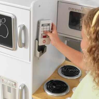 Cuisine enfant en bois Uptown White - KidKraft