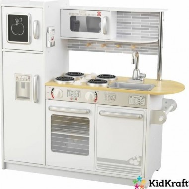 Cuisine enfant en bois Uptown White - KidKraft