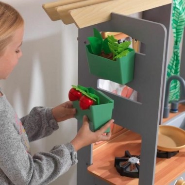 Cuisine en bois pour enfant Terrasse Garden - KidKraft