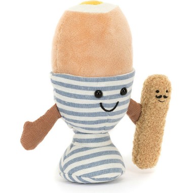 Peluche Eggetha Egg & Lance Soldier - Oeuf à la coque - Jellycat