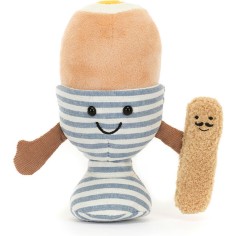 Jellycat Peluche Amuseables Eggetha Egg & Lance Soldier 2
