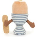 Peluche Eggetha Egg & Lance Soldier - Oeuf à la coque - Jellycat