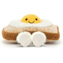 Peluche Egglantine Egg On Toast - Oeuf sur Toast - Jellycat