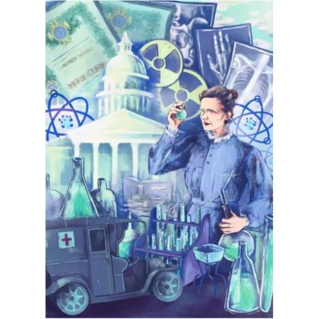 Puzzle Marie Curie : La Galerie des Légendes - Gigamic