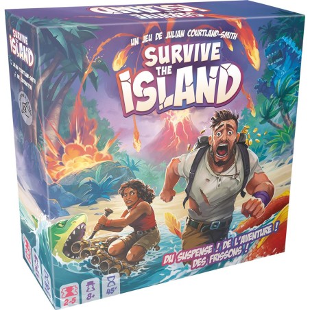 Survive The Island - Zygomatic - Jeux de société - Asmodee