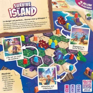 Survive The Island - Zygomatic - Jeux de société - Asmodee
