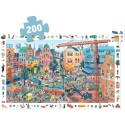 Puzzle observation La ville - 200pcs - Djeco