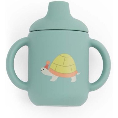 Set vaisselle silicone Trois Petits Lapins - Moulin Roty