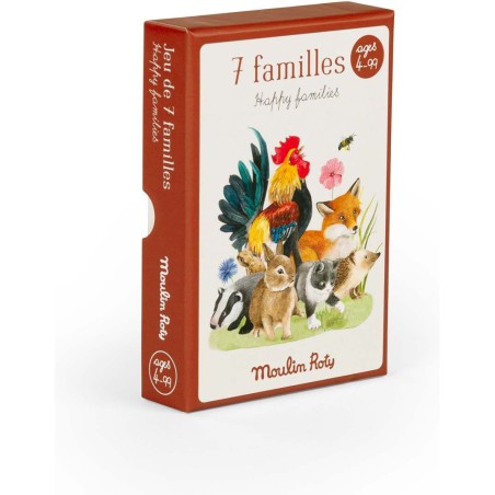 Jeu de 7 familles Le Jardin - Moulin Roty