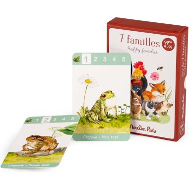 Jeu de 7 familles Le Jardin - Moulin Roty