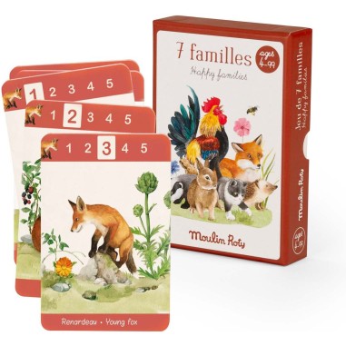 Jeu de 7 familles Le Jardin - Moulin Roty