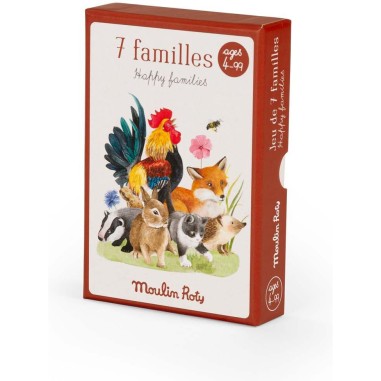Jeu de 7 familles Le Jardin - Moulin Roty