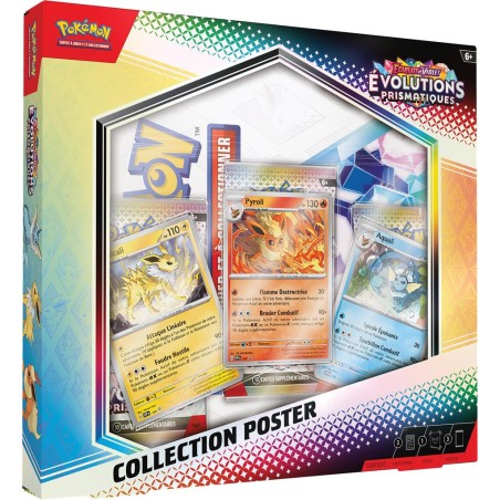Coffret Poster - Pokémon Evolutions Prismatiques