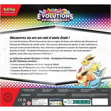 Coffret Poster - Pokémon Evolutions Prismatiques