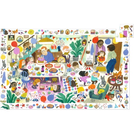 La fête d'anniversaire - 54pcs - Djeco