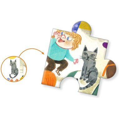 La fête d'anniversaire - 54pcs - Djeco