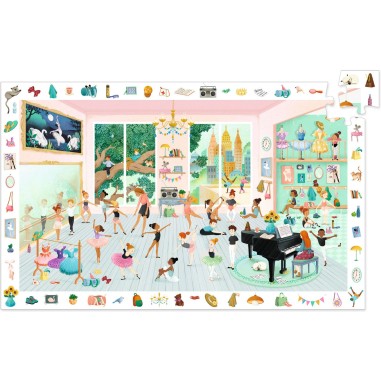 Puzzle L'école de danse - 100 pcs - Djeco