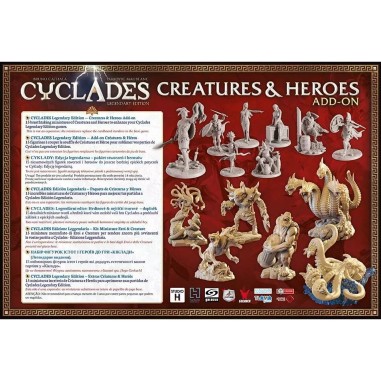 Cyclades: Créatures et Héros - Gigamic