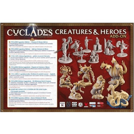 Cyclades: Créatures et Héros - Gigamic