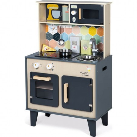 Cuisine en bois pour enfant Mosaïc - Janod