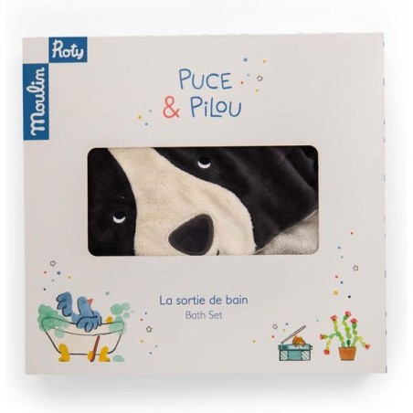 Sortie de bain Puce & Pilou - Puce & Pilou - Moulin Roty