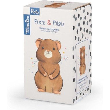Veilleuse hamster Puce & Pilou - Puce & Pilou - Moulin Roty