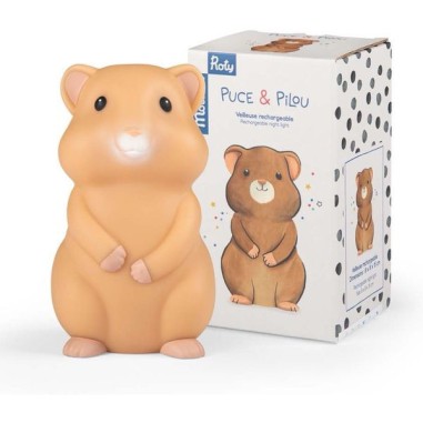 Veilleuse hamster Puce & Pilou - Puce & Pilou - Moulin Roty