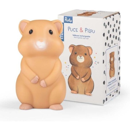 Veilleuse hamster Puce & Pilou - Puce & Pilou - Moulin Roty
