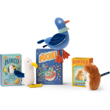 Poupée hochet goéland Marco Puce & Pilou - Puce & Pilou - Moulin Roty