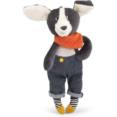 Poupée chien Puce bleu Puce & Pilou - Naissance - Puce & Pilou - Moulin Roty