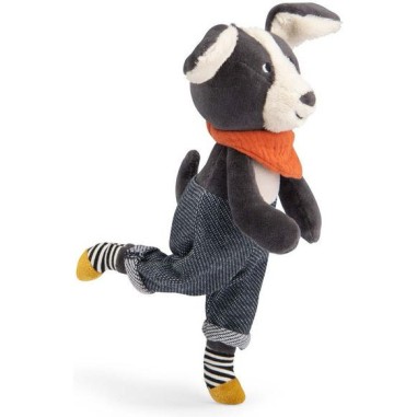 Poupée chien Puce bleu Puce & Pilou - Naissance - Puce & Pilou - Moulin Roty