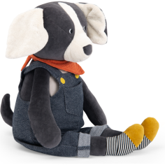 Peluche Chien Puce géant Puce & Pilou - Puce & Pilou - Moulin Roty 2